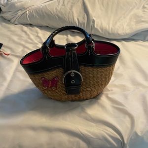 Coach Straw Purse
